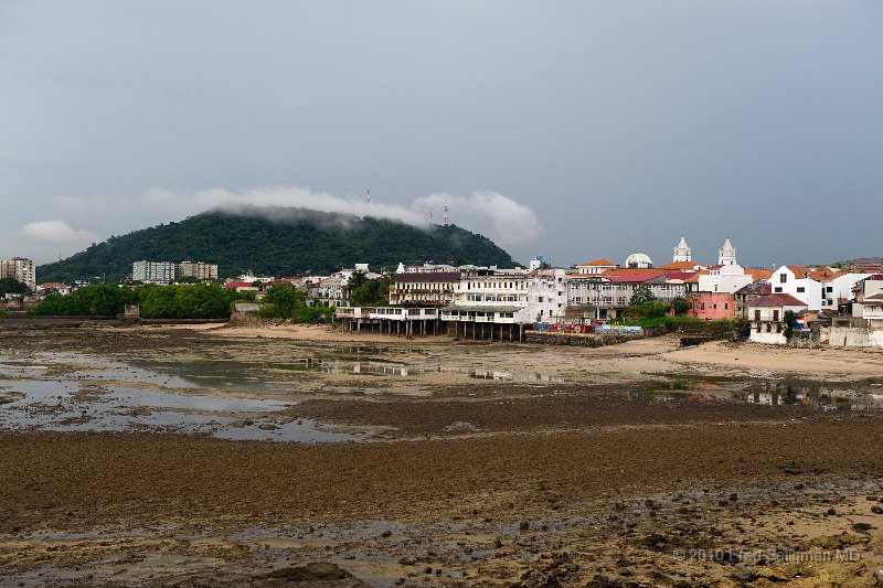 20101201_182408 D3S.jpg - Views of Casco Viejo and Ancon Hill which rises 654 feet